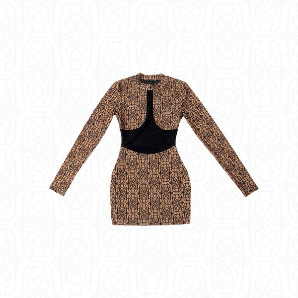 SL MONOGRAM MINI IN BRONZE/BLACK
