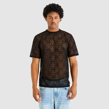 SL MONOGRAM BURNOUT T-SHIRT