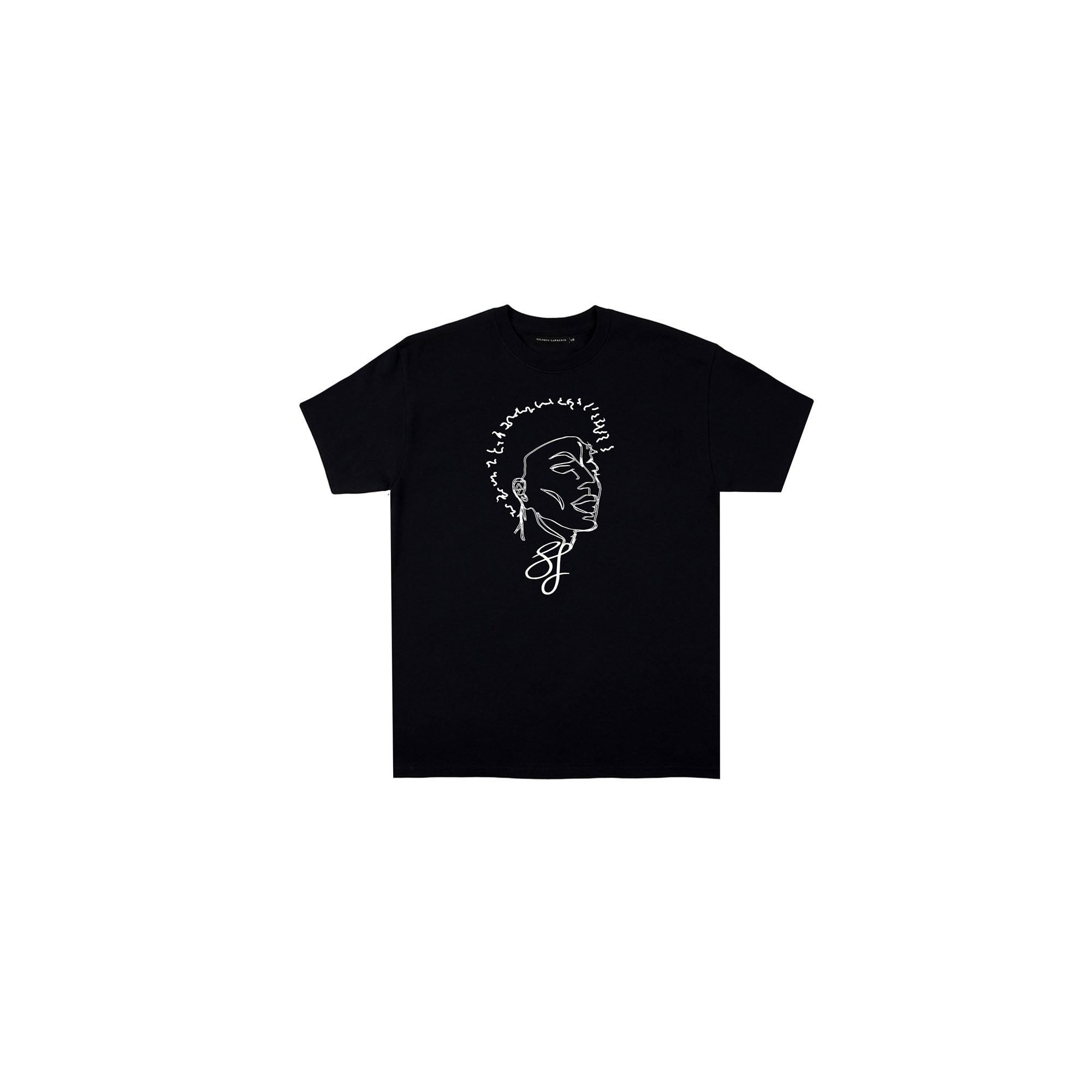 SL Portrait T-Shirt IN BLACK